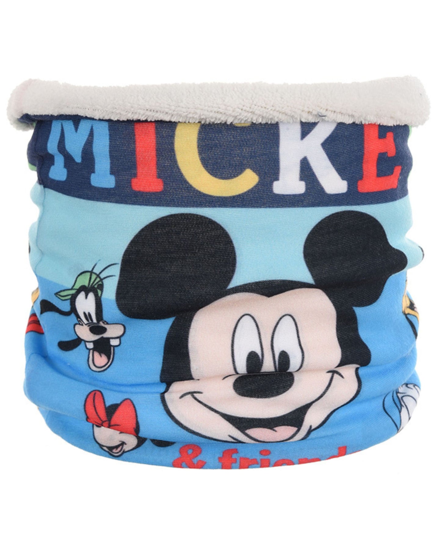 Schlauchschal Disney Mickey Mouse mit Fleecefutter für Jungen