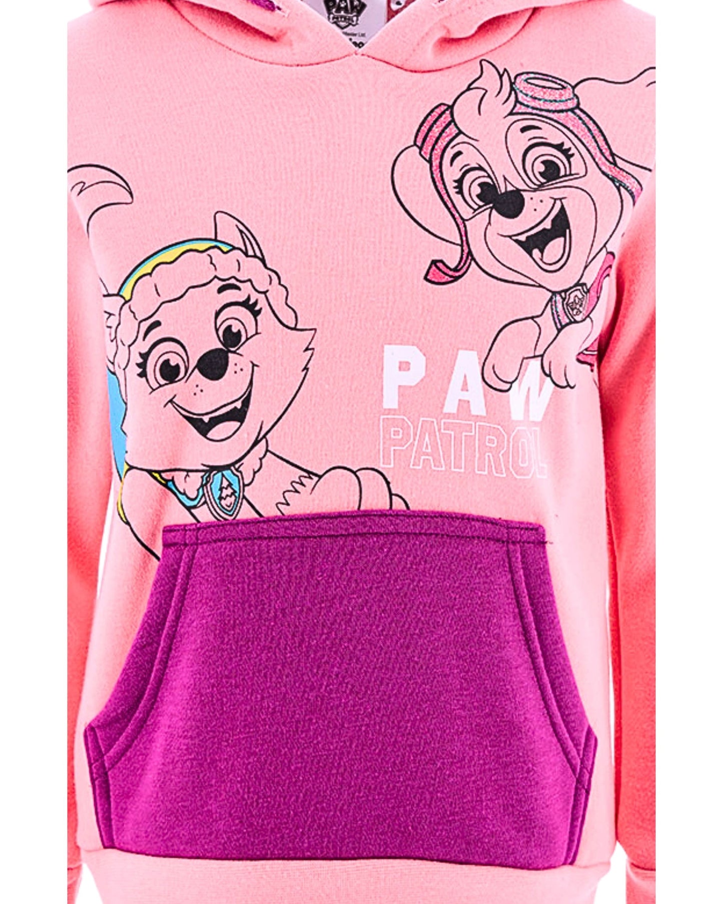Kapuzenpullover Paw Patrol Skye & Everest für Mädchen