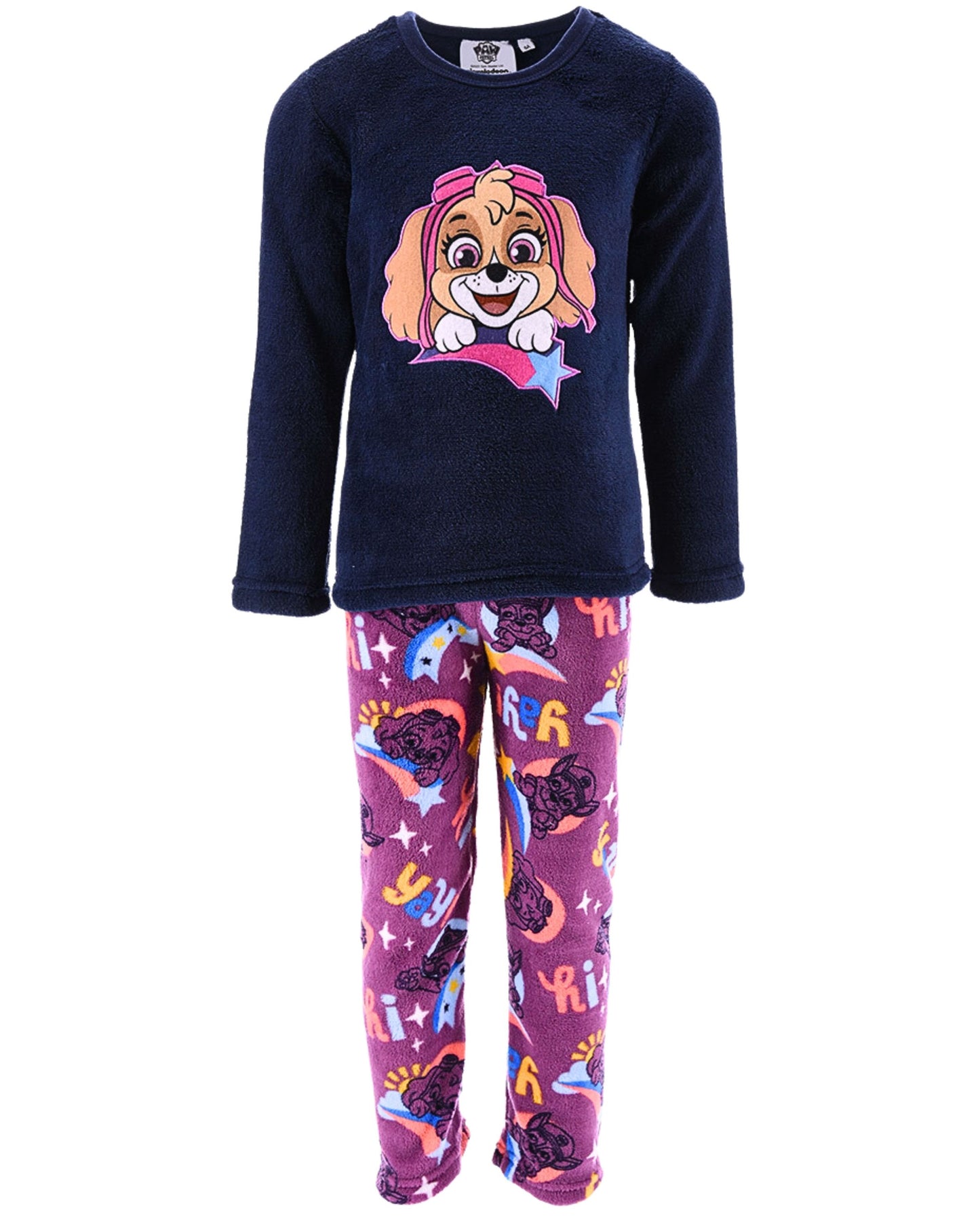 Schlafanzug Paw Patrol Skye Plüsch für Mädchen