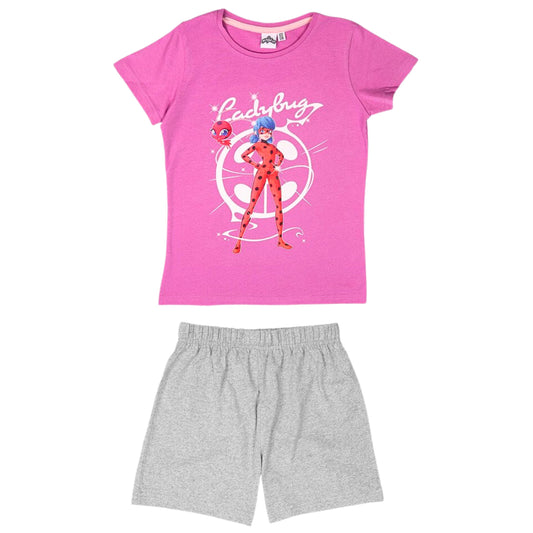 Schlafanzug kurz - Miraculous Shorty für Mädchen