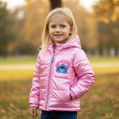 Disney Stitch Jacke mit Fleece Futter