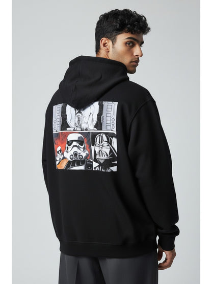 Star Wars Hoodie Unisex mit Front- & Backprint  Gr. S - XXL
