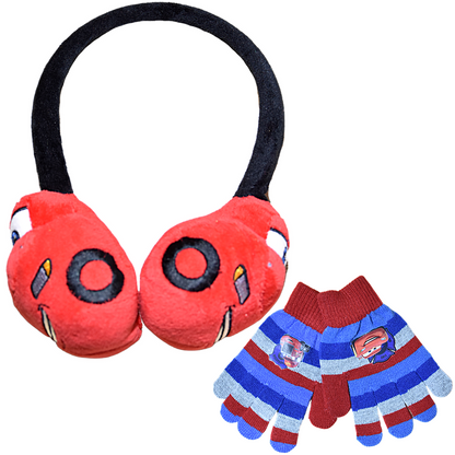 Disney Cars Ohrenschützer Set mit Handschuhen